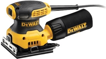 Lixadora Vibratória DEWALT DWE6411-QS (Preto e Amarelo)