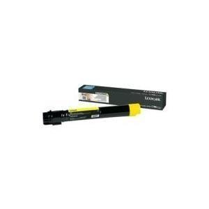 Toner LEXMARK C950X2YG (Aproximadamente 22 000 páginas - Lexmark C/X950 - Amarelo)