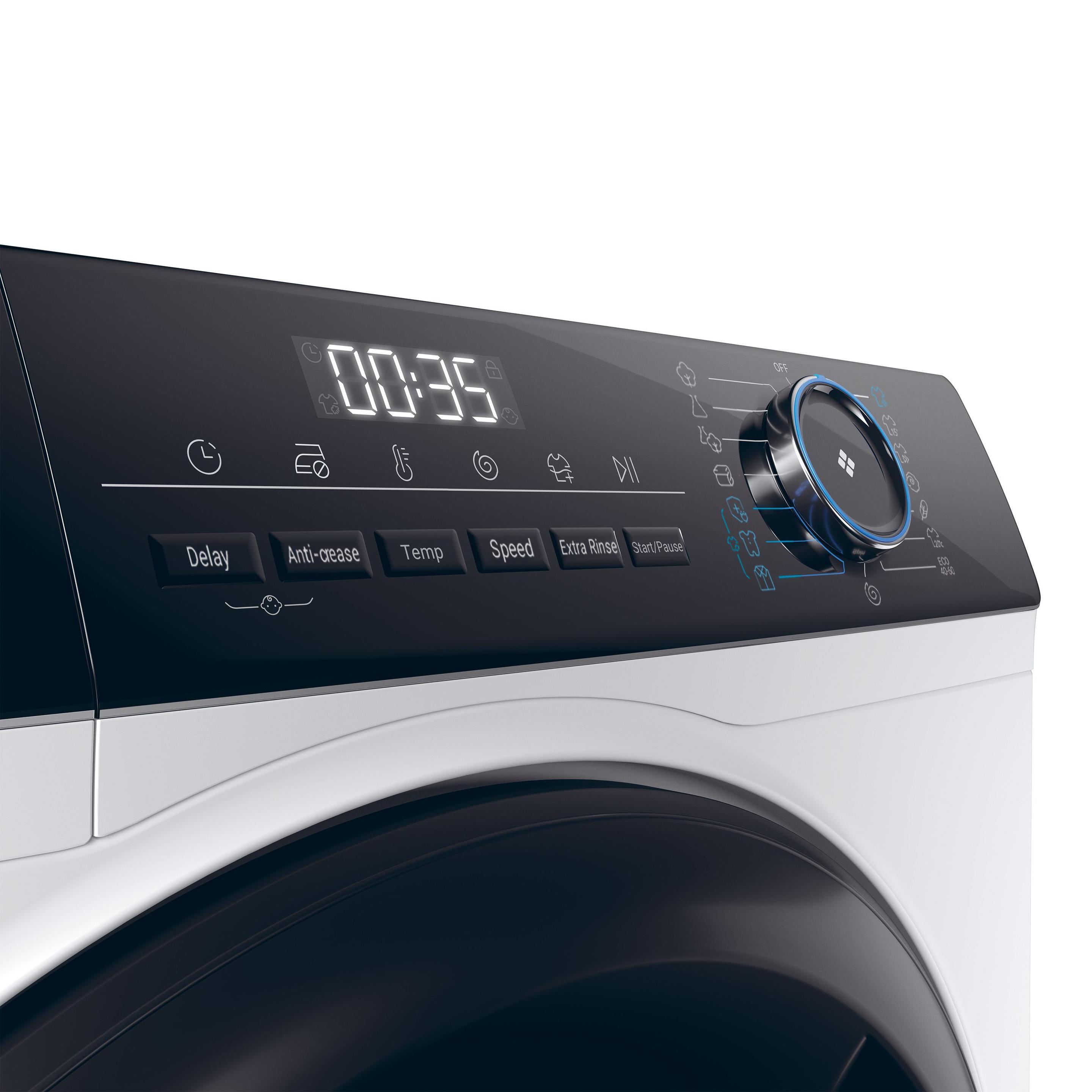 Máquina de Lavar Roupa Independente HAIER I-Pro Series 3 HW90-BP14939S (1400 RPM - B - A - Branco) — miniatura 6