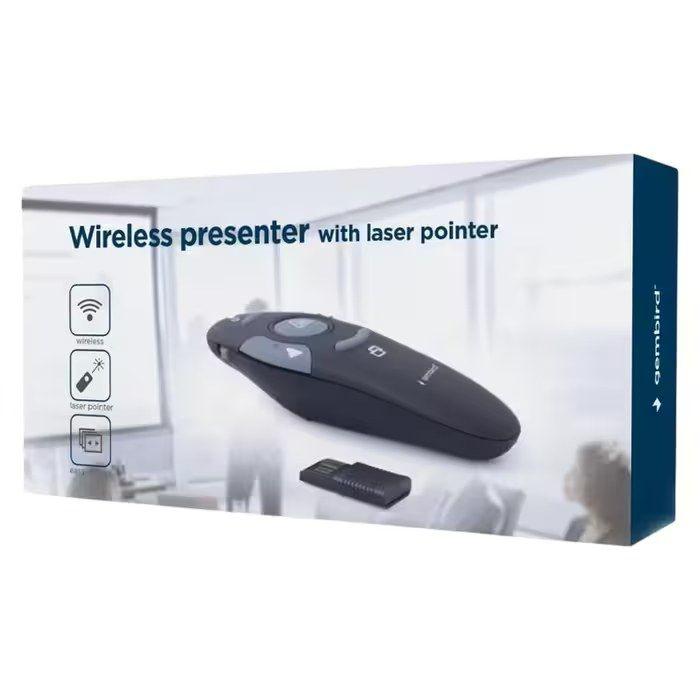 Apresentador Sem Fios GEMBIRD WP-L-11 (RF - USB - Preto) — miniatura 6