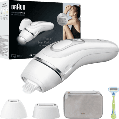Depiladora de Luz Pulsada BRAUN IPL 3 PL3222P (IPL - 3 Anos de Garantia)