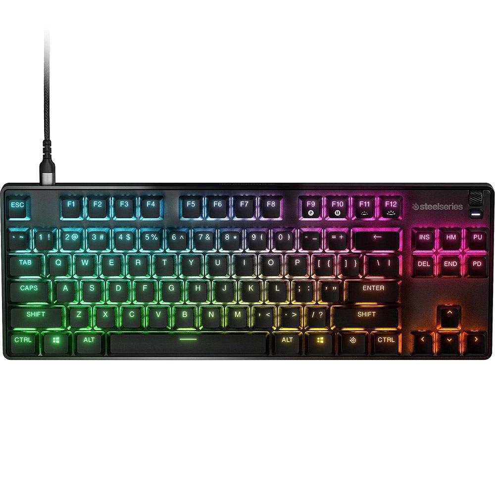 Teclado STEELSERIES Apex 9 TKL (Inglês - Switch opto-mecânico - 80 - Preto), miniatura 2