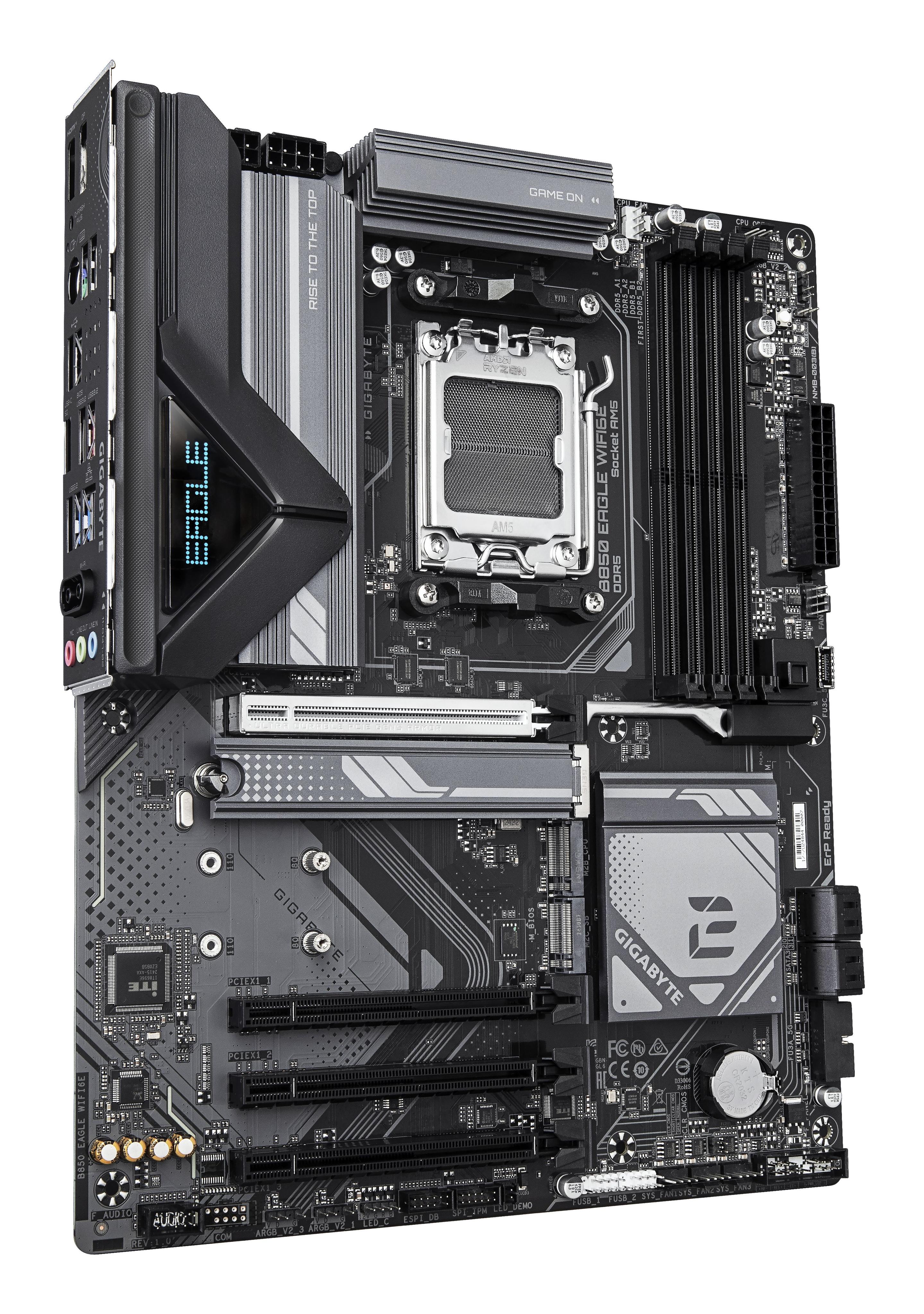 Motherboard GIGABYTE B850 EAGLE WIFI6E (AM5 - ATX - Duplo canal - Castanho) — miniatura 3