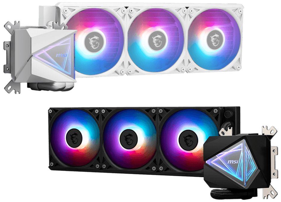 Cooler Líquido All-in-One MSI MAG CoreLiquid I360 (120 mm - 3 ventoinhas - Âmbar, Azul, Verde, Vermelho - Preto), miniatura 5