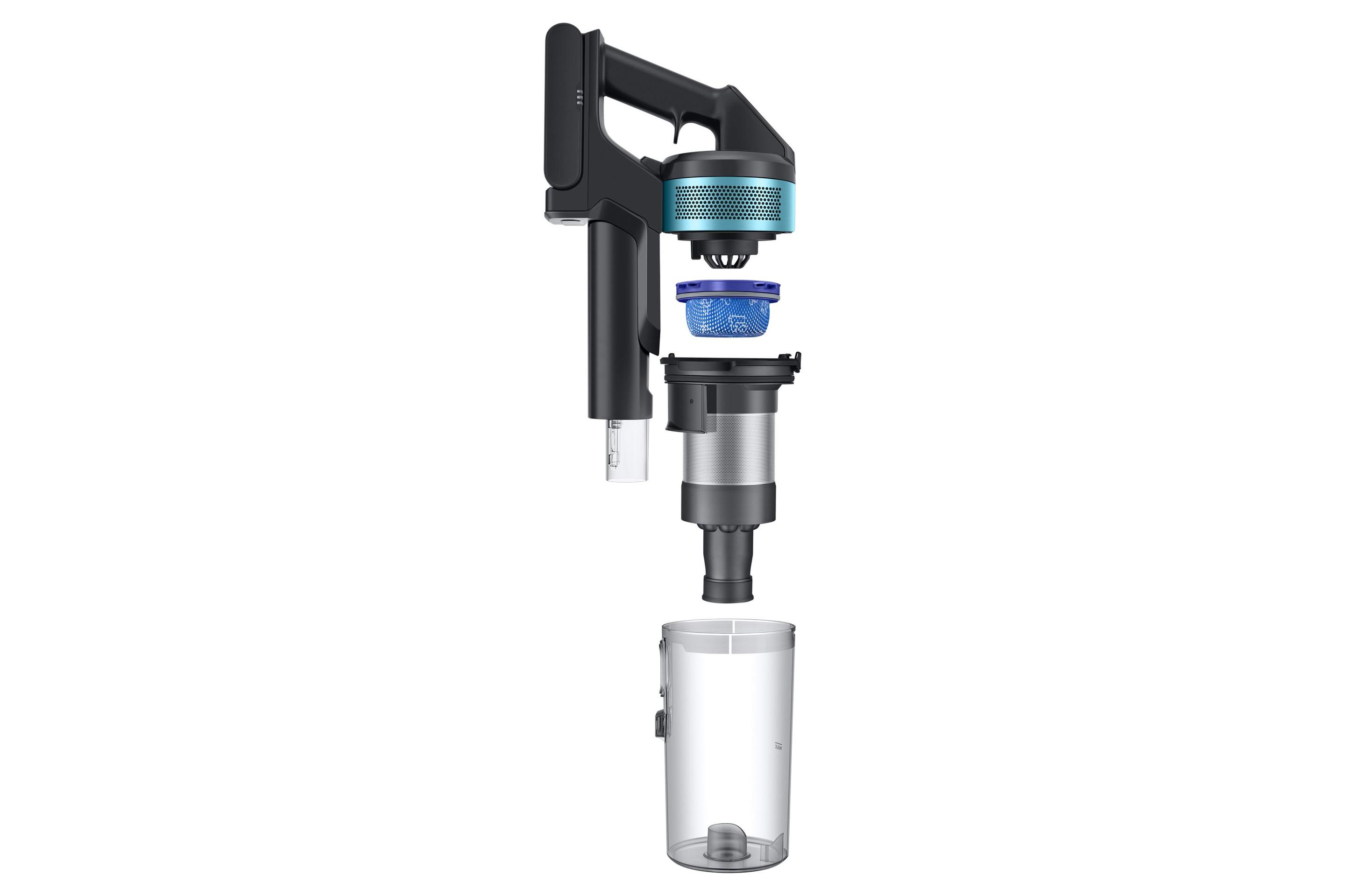 Aspirador Vertical 2 em 1 SAMSUNG Jet 75B Pet VS20B75AGR1/WA (Altura 113 cm - Preto e Azul menta), miniatura 15