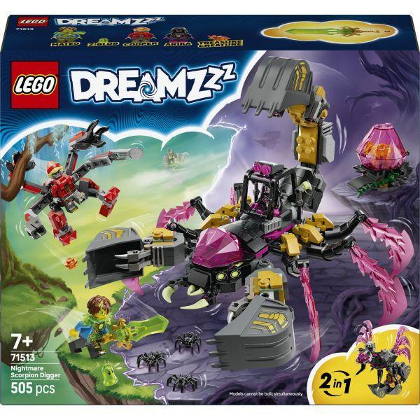 LEGO 71513 Dreamzzz Escavadora Escorpião dos Pesadelos (7+ anos - 505 peças), miniatura 3