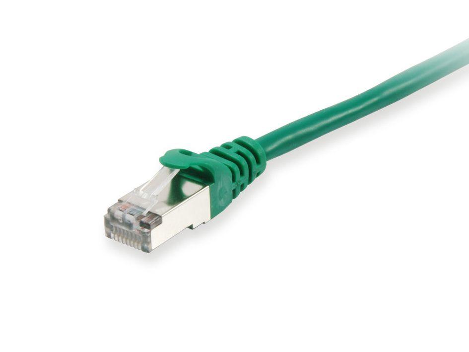 Cabo de Rede EQUIP 605547 (0,5 m - RJ-45 - PoE+ - Verde) — miniatura 2