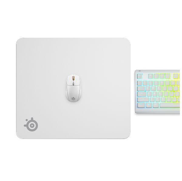 Tapete de Rato STEELSERIES QcK L (Microfibra, Borracha - 2 mm - Branco) — miniatura 4