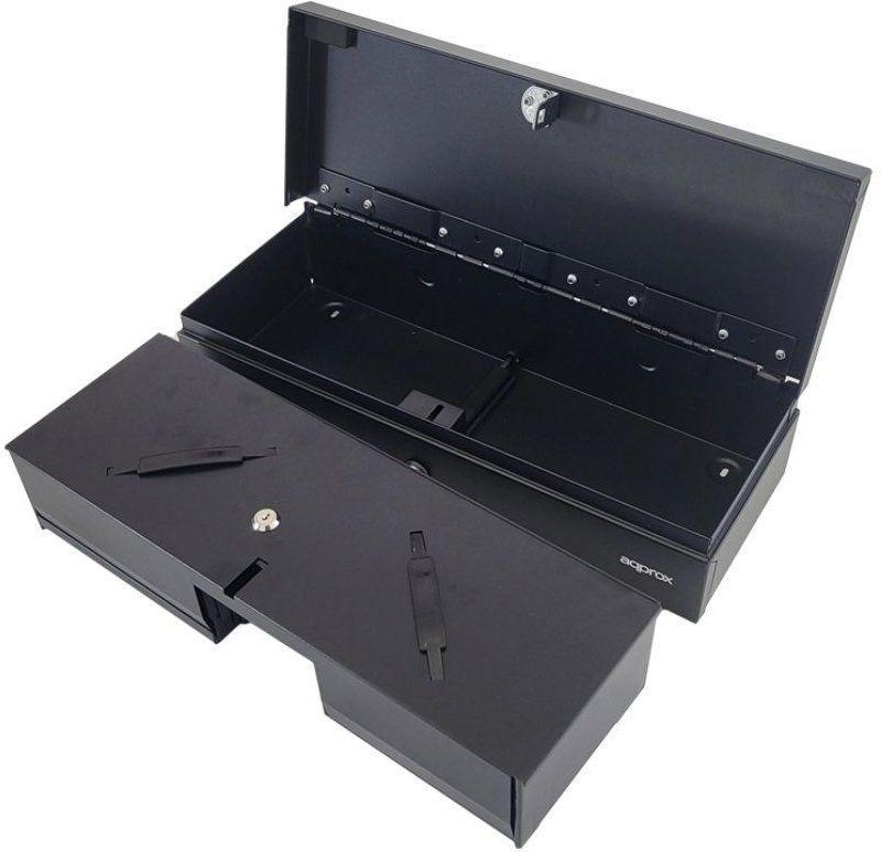Gaveta de Dinheiro para TPV APPROX appCASH02FLIPTOP (Preto) — miniatura 2