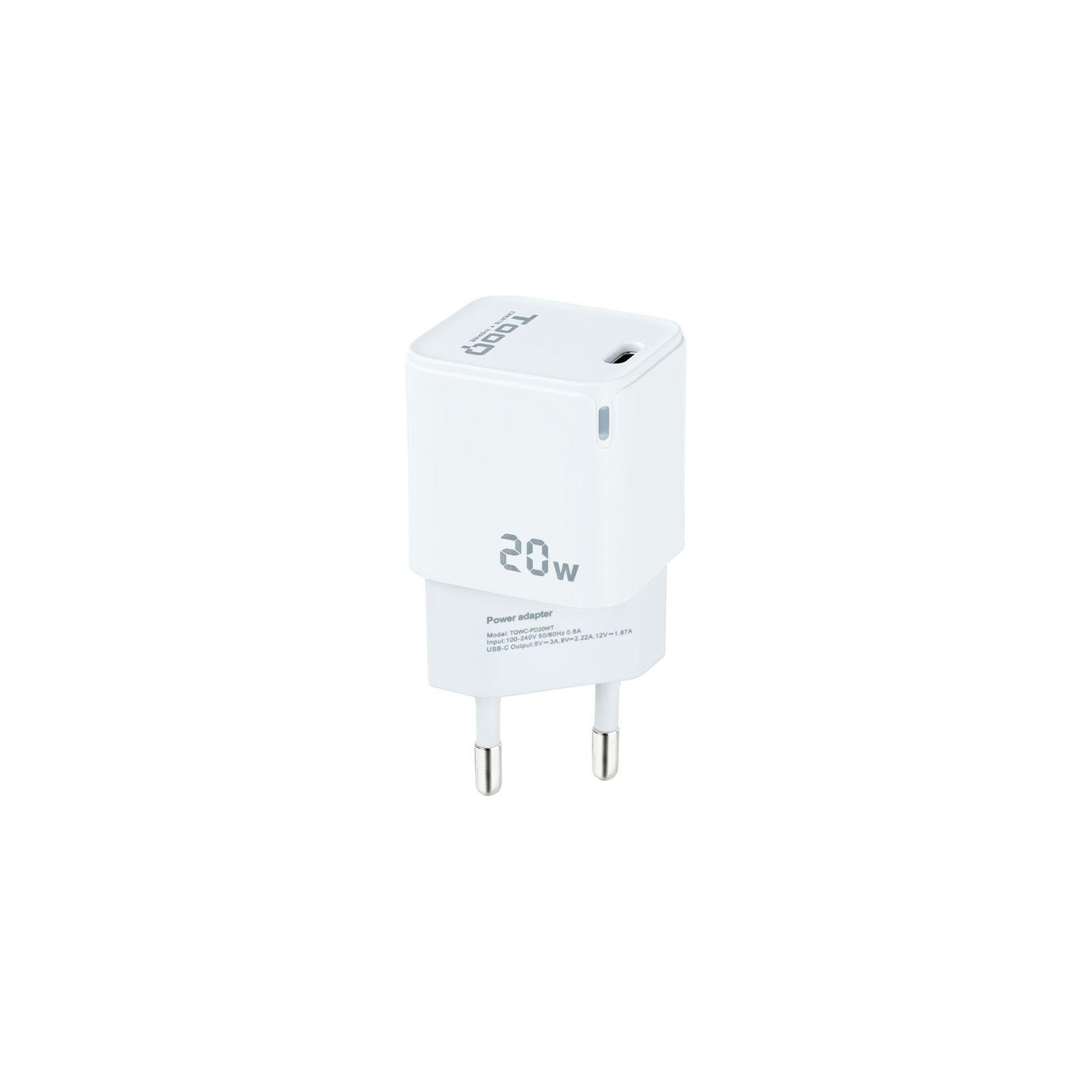 Carregador de Parede TOOQ TQWC-PD20WT (20 W - Branco)