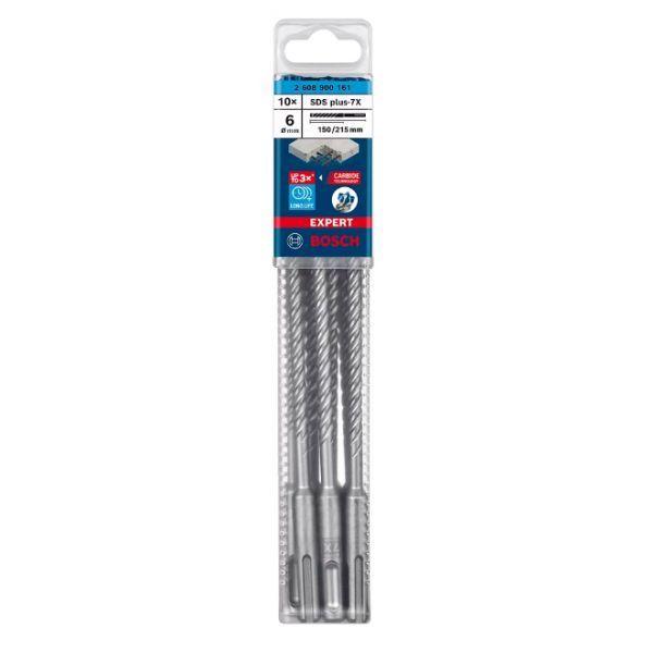 Broca de Percussão BOSCH EXPERT SDS plus-7X (Carboneto - Cinzento), miniatura 3