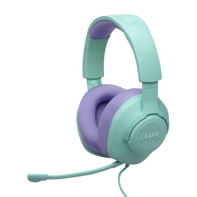 Headset Gaming JBL Quantum 100M2 (Binaural - Com fios - Circum-aural - Ciano) — miniatura 5