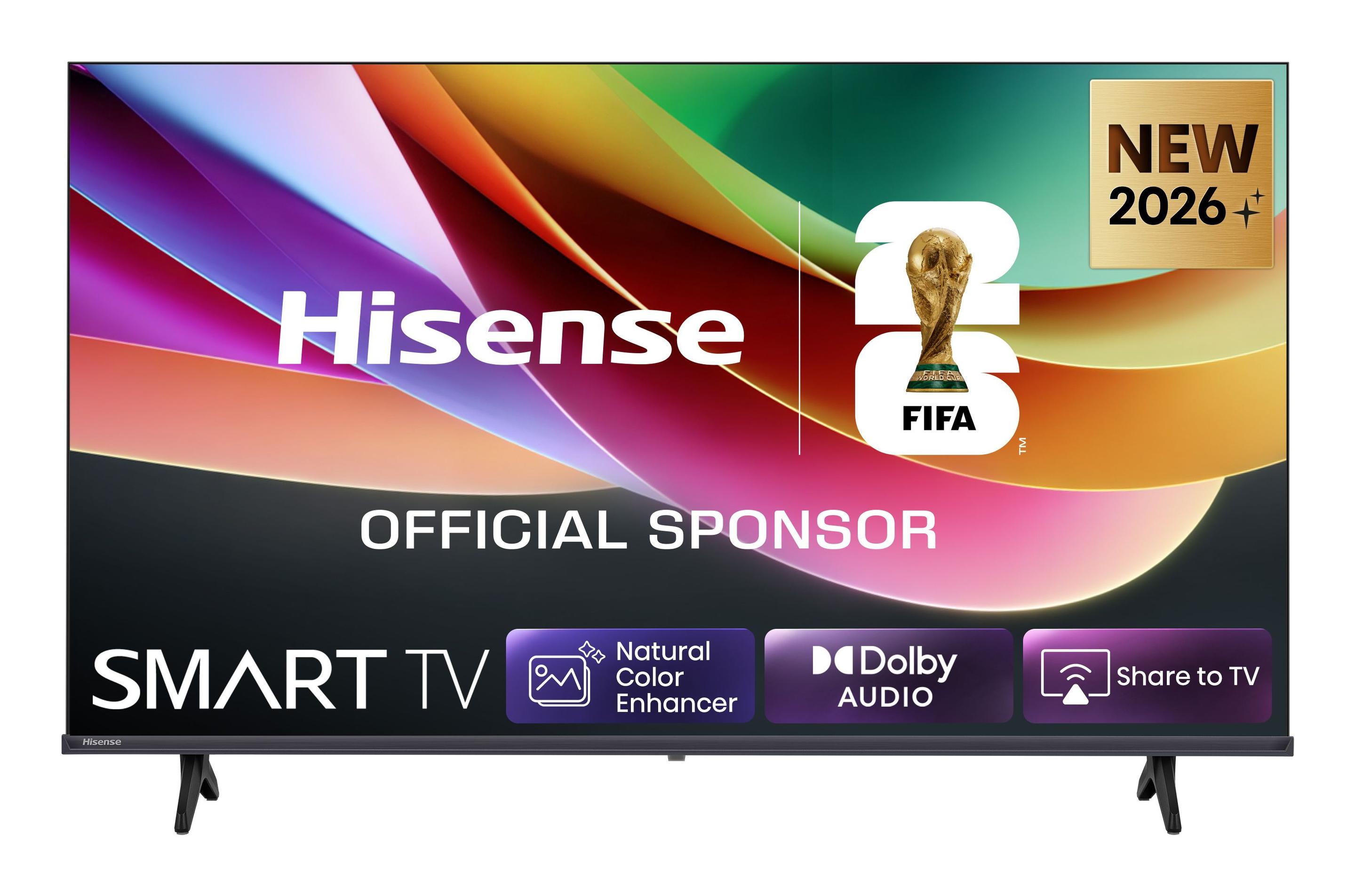 Televisão HISENSE TV 32A4S (32" - QLED - Full HD - Preto)