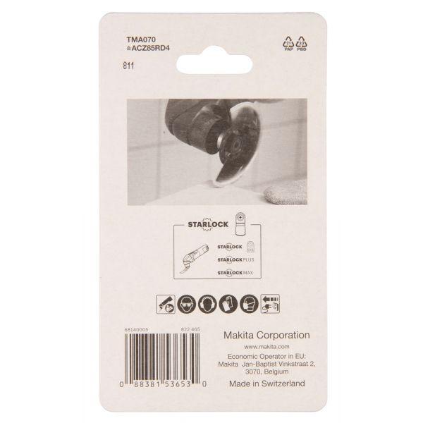 Lâmina de Serra Segmentada Diamantada MAKITA TMA070 (Diamante - 85 mm), miniatura 2