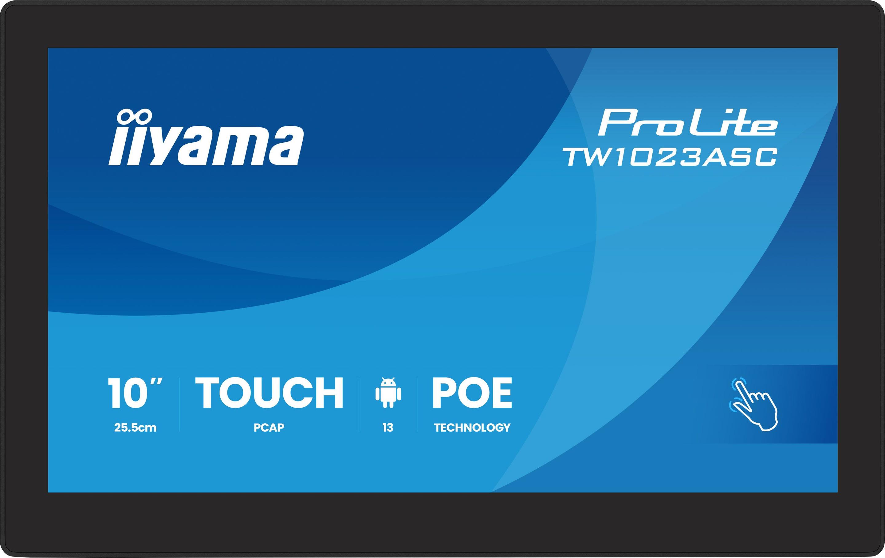 Monitor Tátil IIYAMA ProLite TW1023ASC-B3P (10,1'' - Android 13 - Preto), miniatura 2