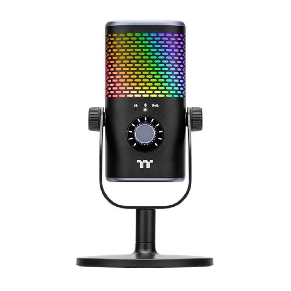 Microfone Gaming THERMALTAKE GS50 RGB (Com fios - USB - 96 kHz - Preto)