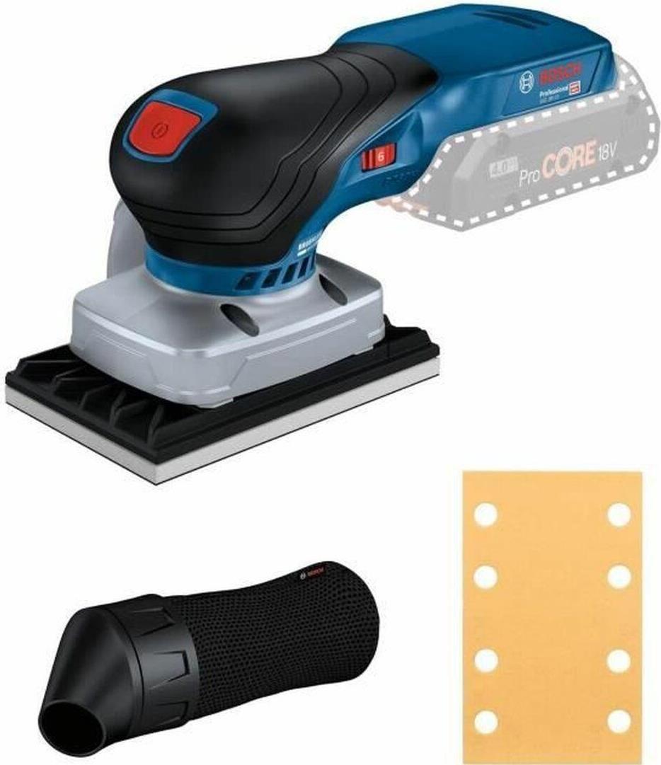 Lixadeira Orbital/Vibratória BOSCH GSS 18V-13 Professional (Preto, Azul e Vermelho)