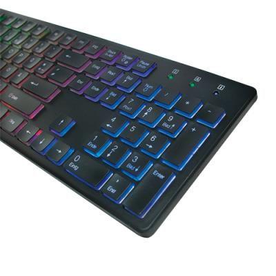 Teclado LOGILINK ID0138 (Alemão - Interruptor de membrana - Tamanho completo - Preto) — miniatura 2