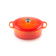 Caçarola Oval LE CREUSET Signature 29 cm (Ferro fundido esmaltado - Laranja), miniatura 3