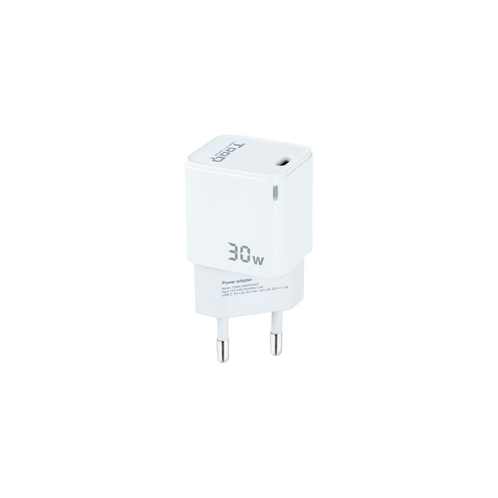 Carregador de Parede TOOQ TQWC-GANPD30WT (30 W - Branco)