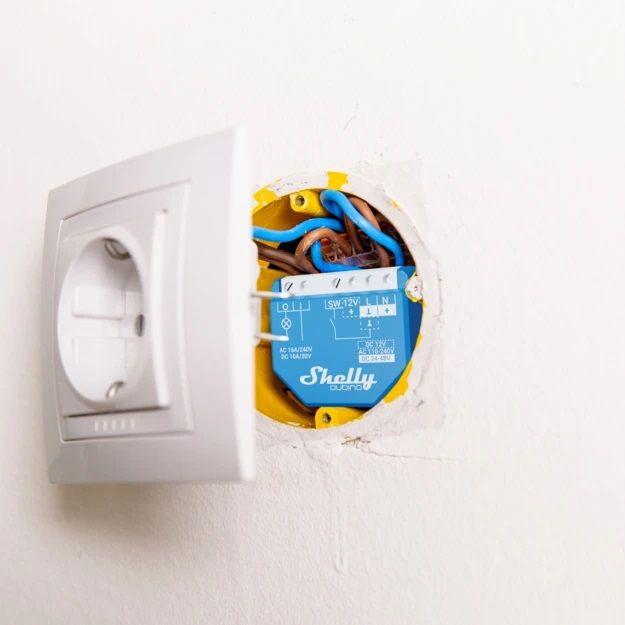 Módulo Interruptor Domótico SHELLY SH-WAVE-1 (Plástico - Azul), miniatura 4
