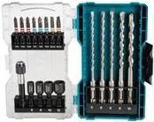 Conjunto de Pontas e Brocas MAKITA E-07026 (SDS-Plus - 18 Peças)