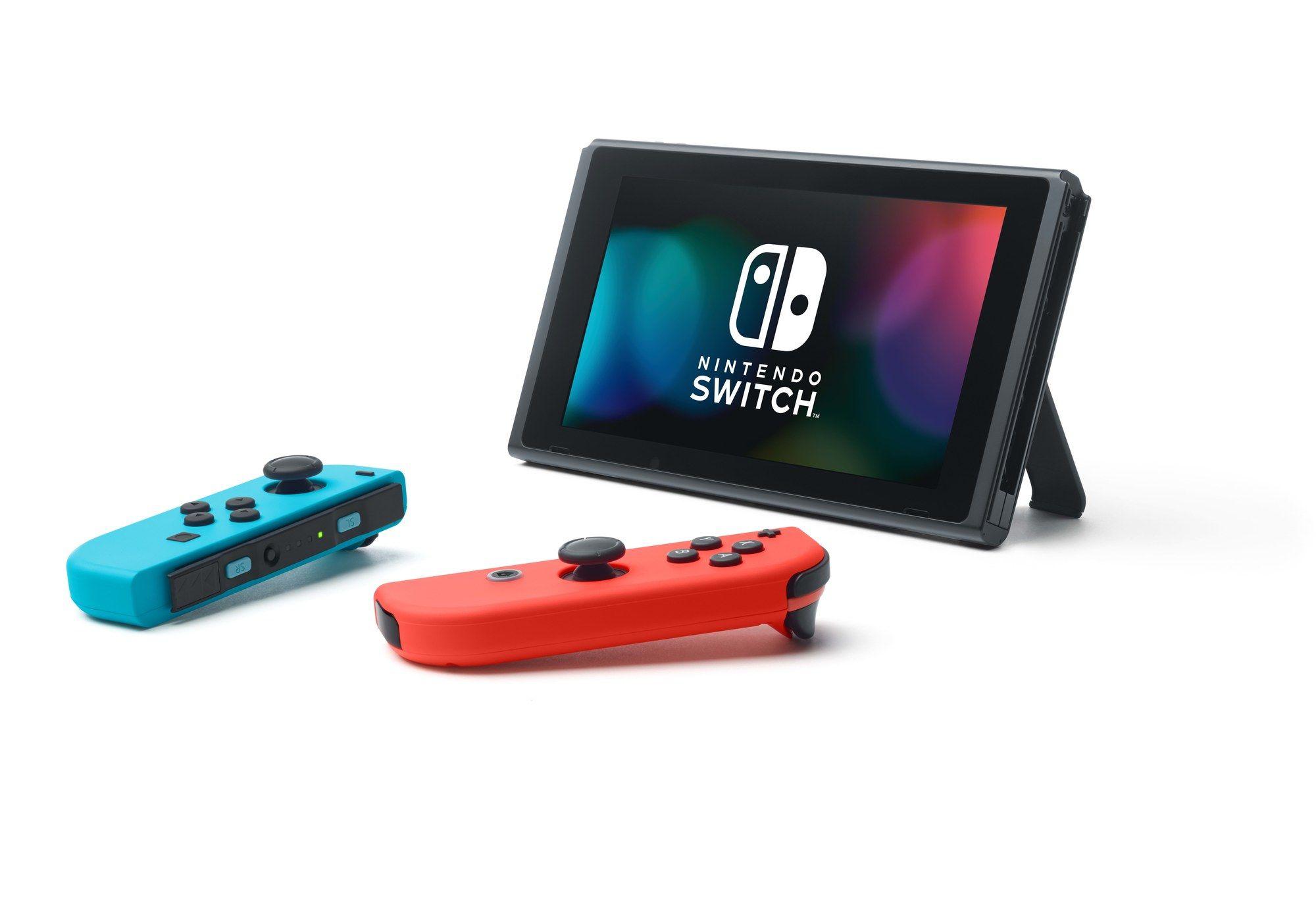 Consola NINTENDO Switch V2 (NVIDIA - 32 GB - 6,2" - Azul e Vermelho Neon) — miniatura 14