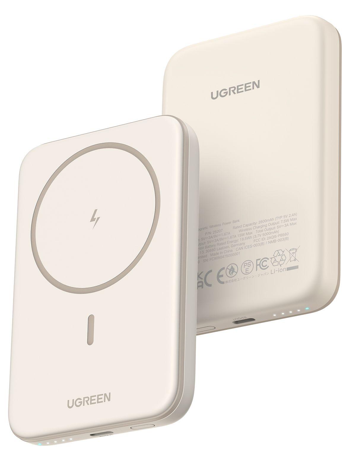 Powerbank UGREEN PB560 (5000 mAh - 18,5 Wh - USB Type-C - Branco), miniatura 12