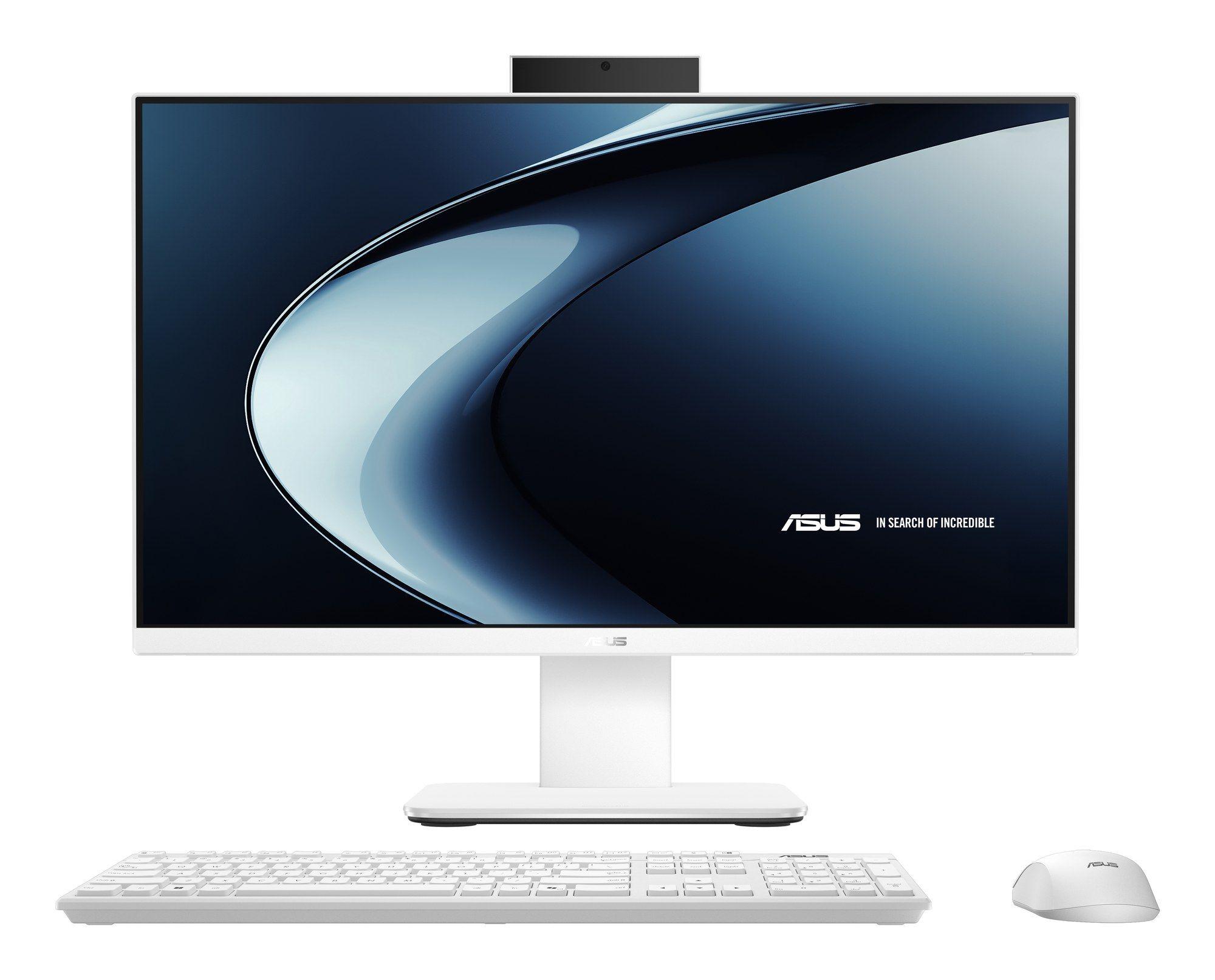 Computador All-in-One ASUS V440VA-WPC0390 (Intel Core 7 240H - 16GB DDR5 - 512GB SSD - 23,8" Full HD - Branco)