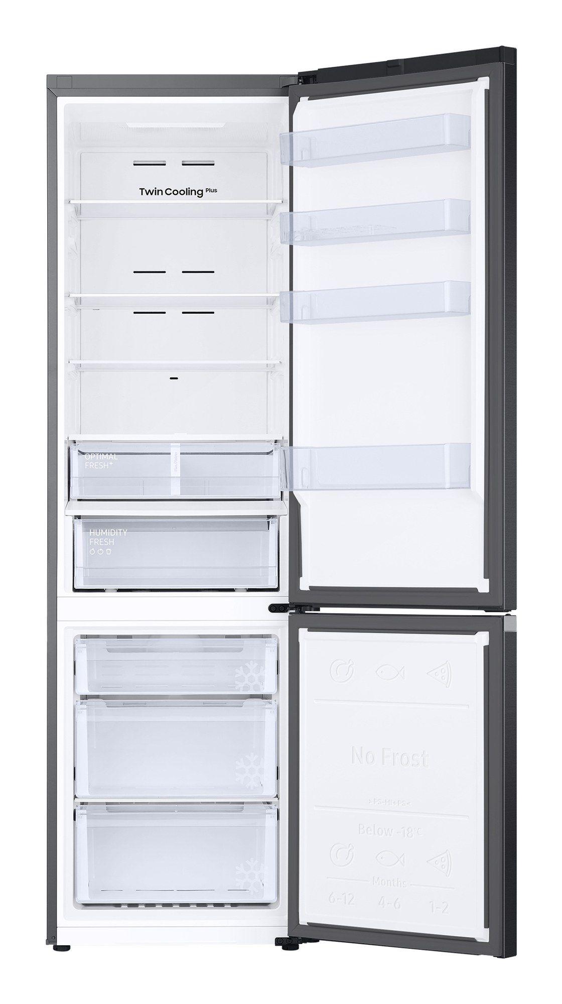 Frigorífico Combinado Independente SAMSUNG RB38C607AB1/EF (387 L - SmartThings - 203x59,5x65,8 cm - Preto) — miniatura 2