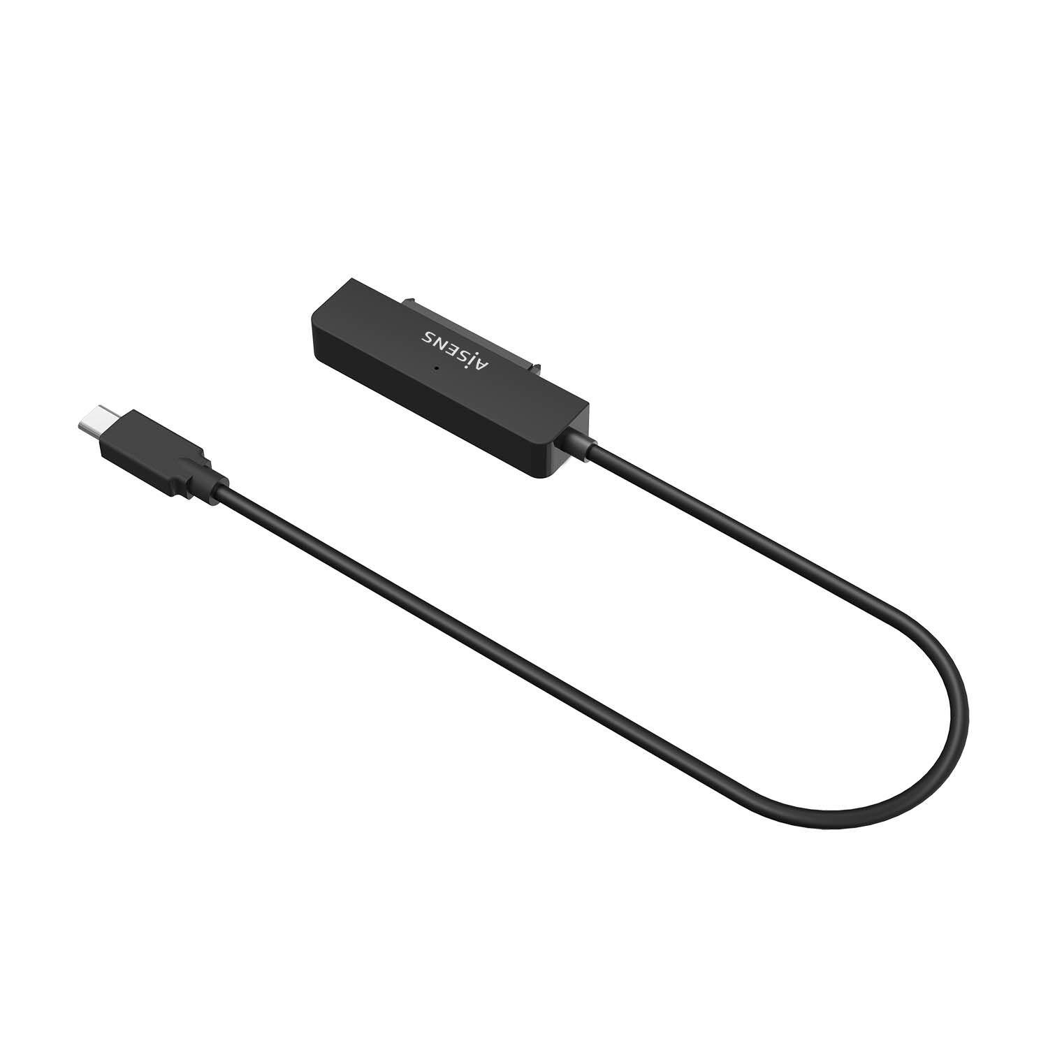 Adaptador SATA para USB-C AISENS ASE-25C04B (2,5 polegadas - Preto) — miniatura 3