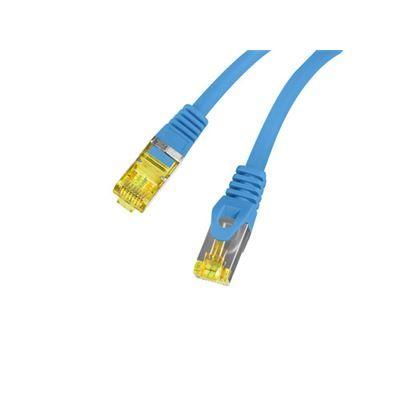Cabo de Rede LANBERG PCF6A-10CU-0200-B (2 m - Cat. 6A - Azul), miniatura 3