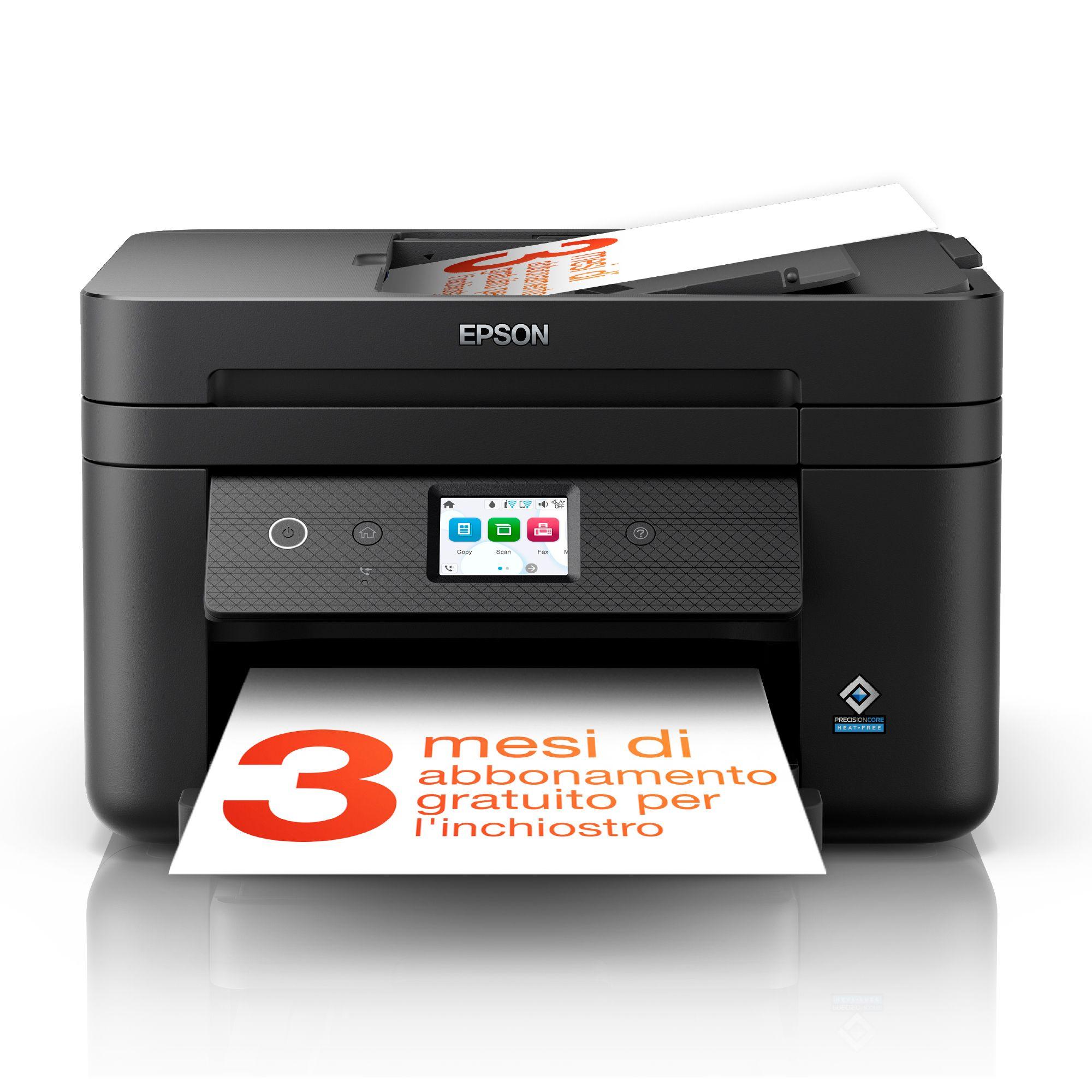 Impressora Multifunções EPSON WorkForce WF-2960DWF (A4 - Impressão a cores - 150 folhas - Preto)