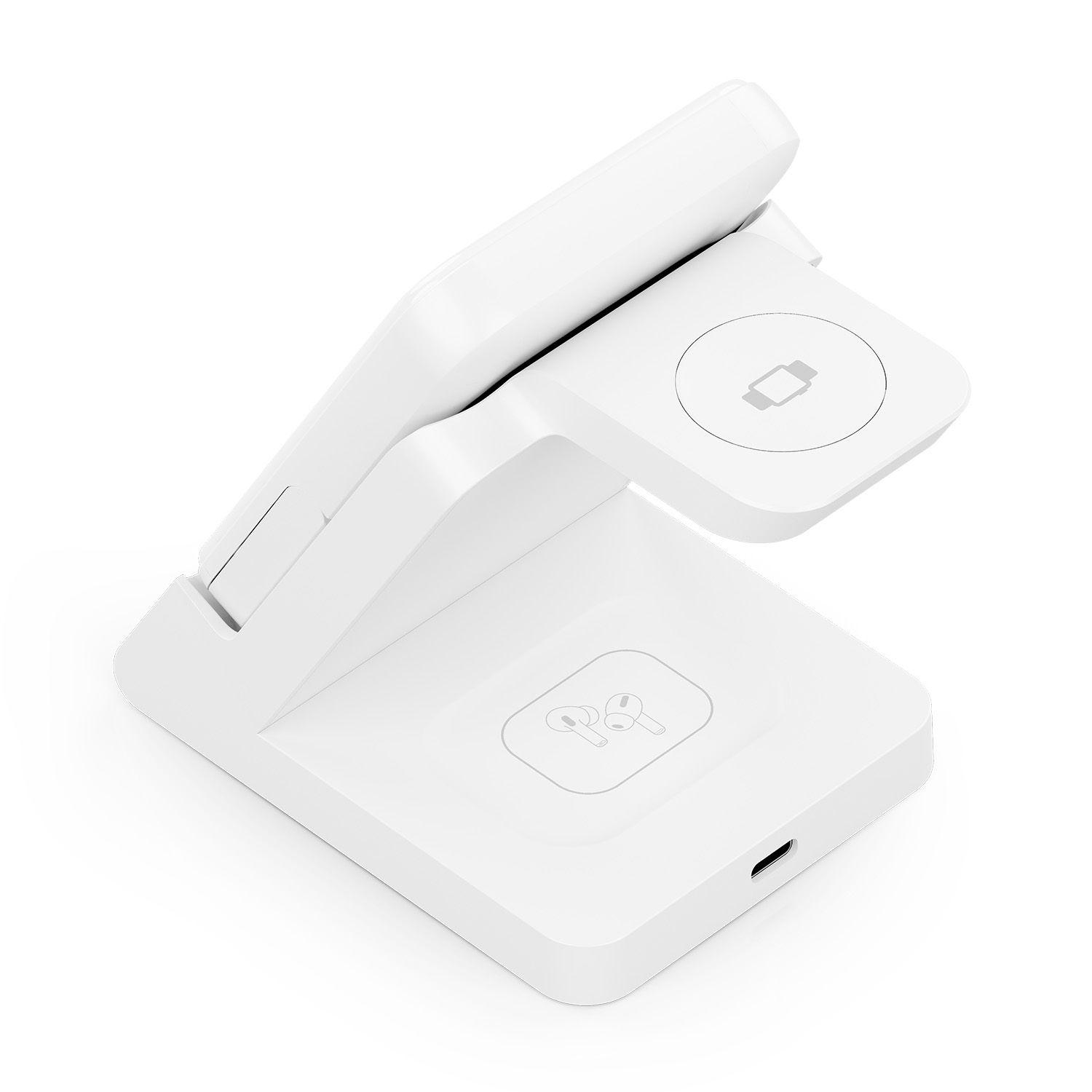 Carregador Sem Fios 4 em 1 AISENS ASCH-15W4WC063-W (15 W - Qi - Branco), miniatura 4