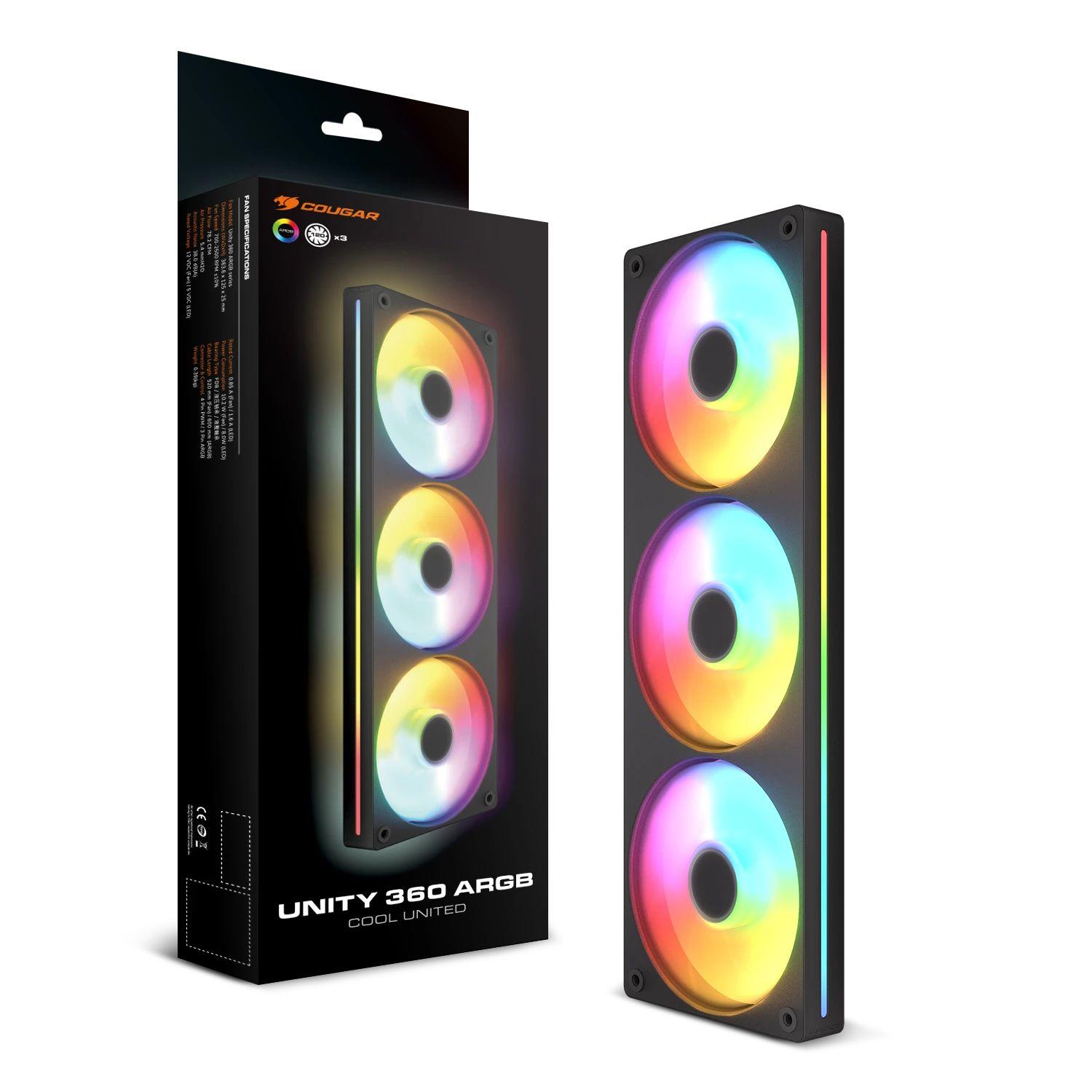 Ventoinhas para Caixa PC COUGAR Unity360-FB (Preto) — miniatura 4