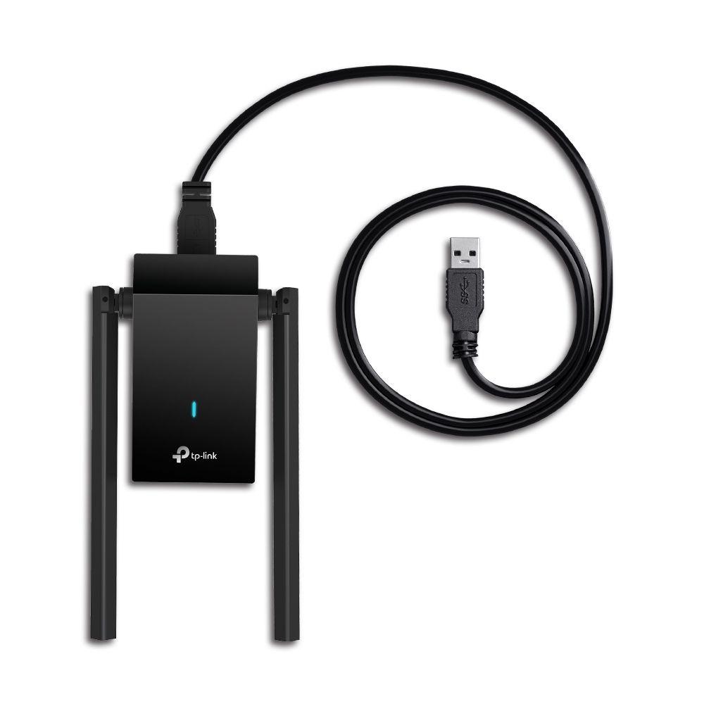Adaptador USB Wi-Fi TP-LINK Archer TX20U Plus (Dual-band - 3.2 Gen 1 - 1800 Mbit/s - Preto) — miniatura 3