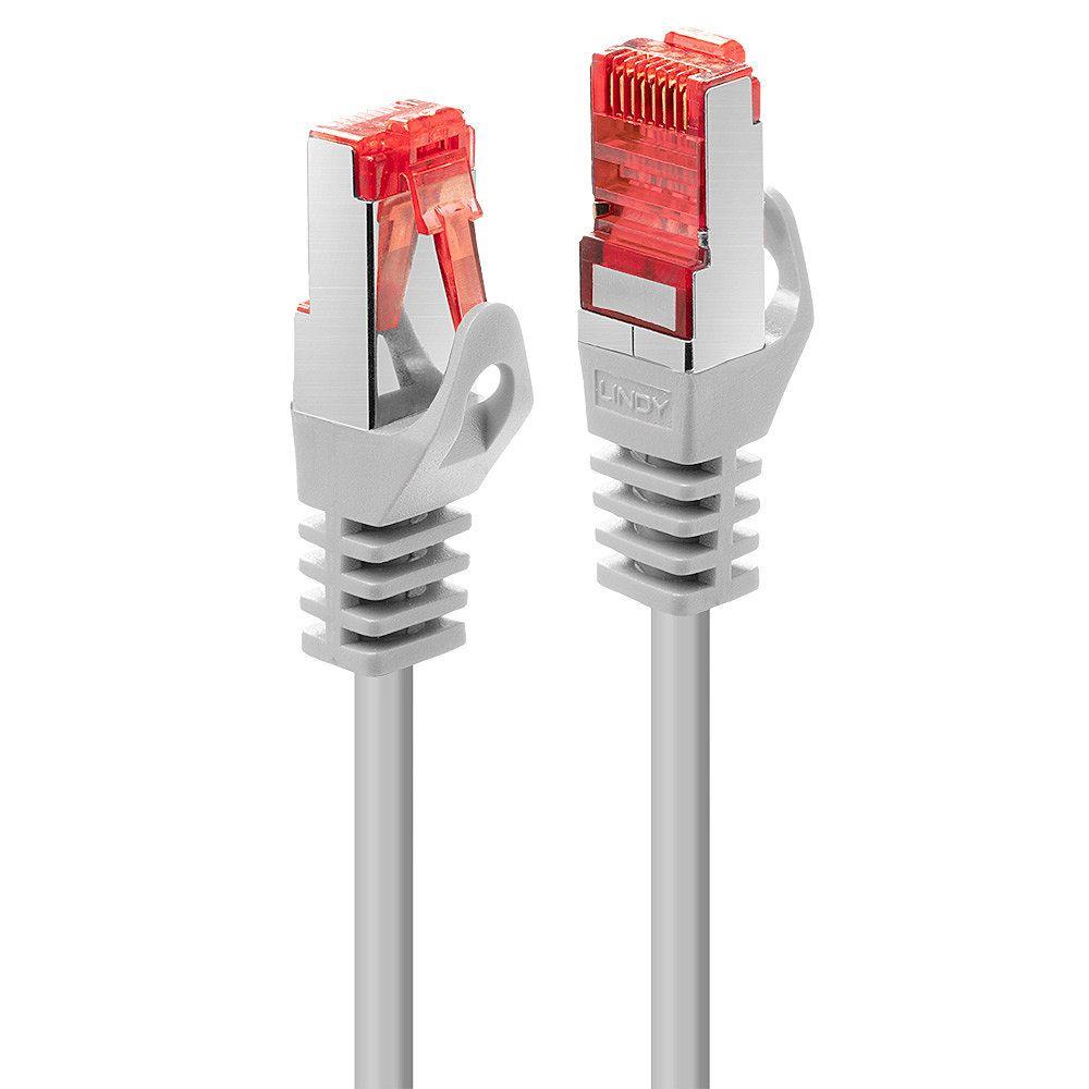 Cabo de Rede LINDY 47343 (0,3 m - Cat6 - RJ-45 - Cinzento)