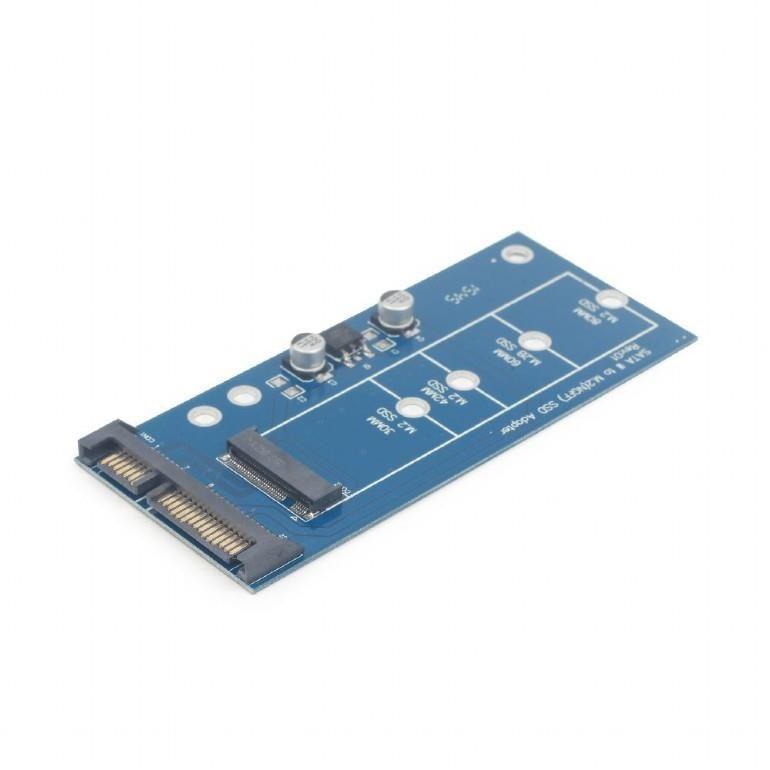 Adaptador M.2 NGFF para mSATA GEMBIRD EE18-M2S3PCB-01 (mSATA)