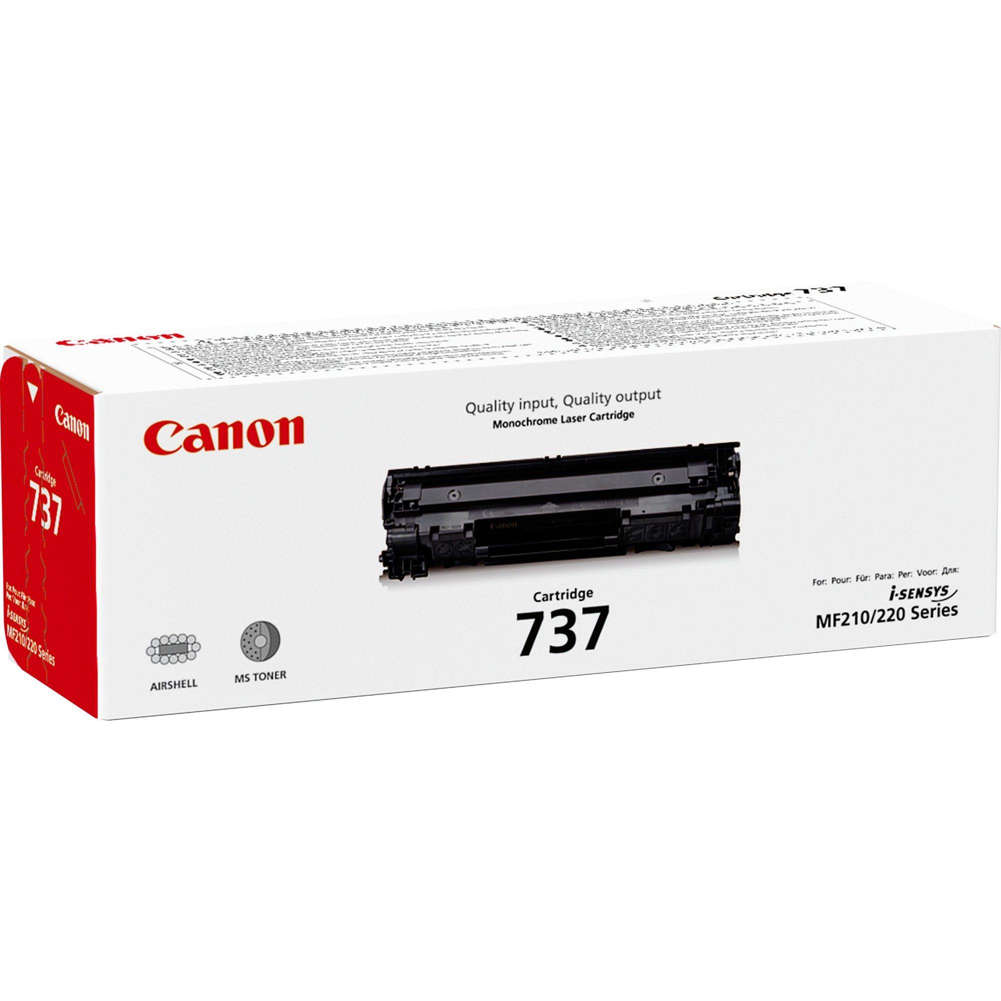 Toner CANON 737 (2100 páginas - Preto)