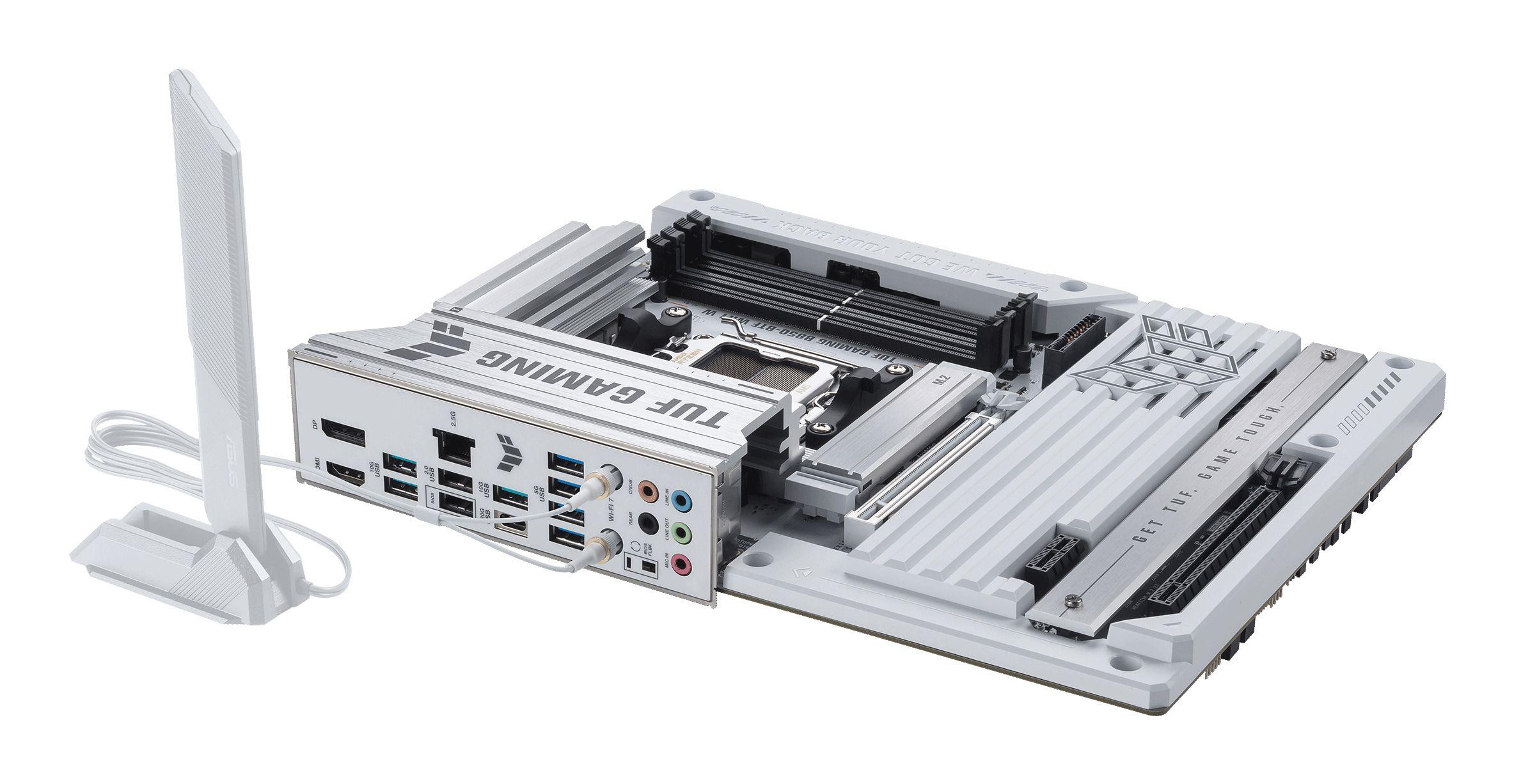 Motherboard ASUS TUF GAMING B850-BTF WIFI W (AM5 - ATX - Duplo canal - Branco), miniatura 14