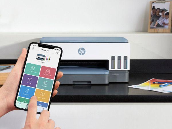 Impressora Multifunções HP Smart Tank 7008 (A4 - Impressão a cores - 250 folhas - Branco/Cinzento), miniatura 5
