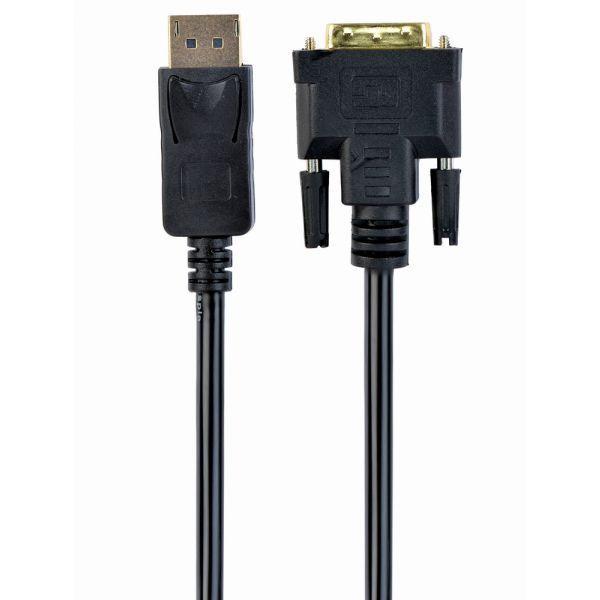 Cabo DisplayPort para DVI GEMBIRD CC-DPM-DVIM-3M (3 m - Preto) — miniatura 2