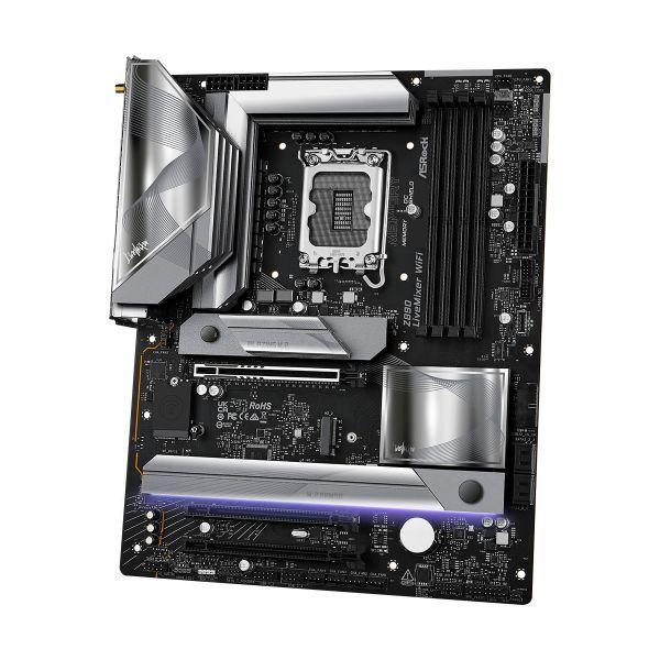 Motherboard ASROCK Z890 LiveMixer WiFi (LGA 1851 (Socket V1) - Intel Core Ultra - 9466 MHz - Preto), miniatura 5