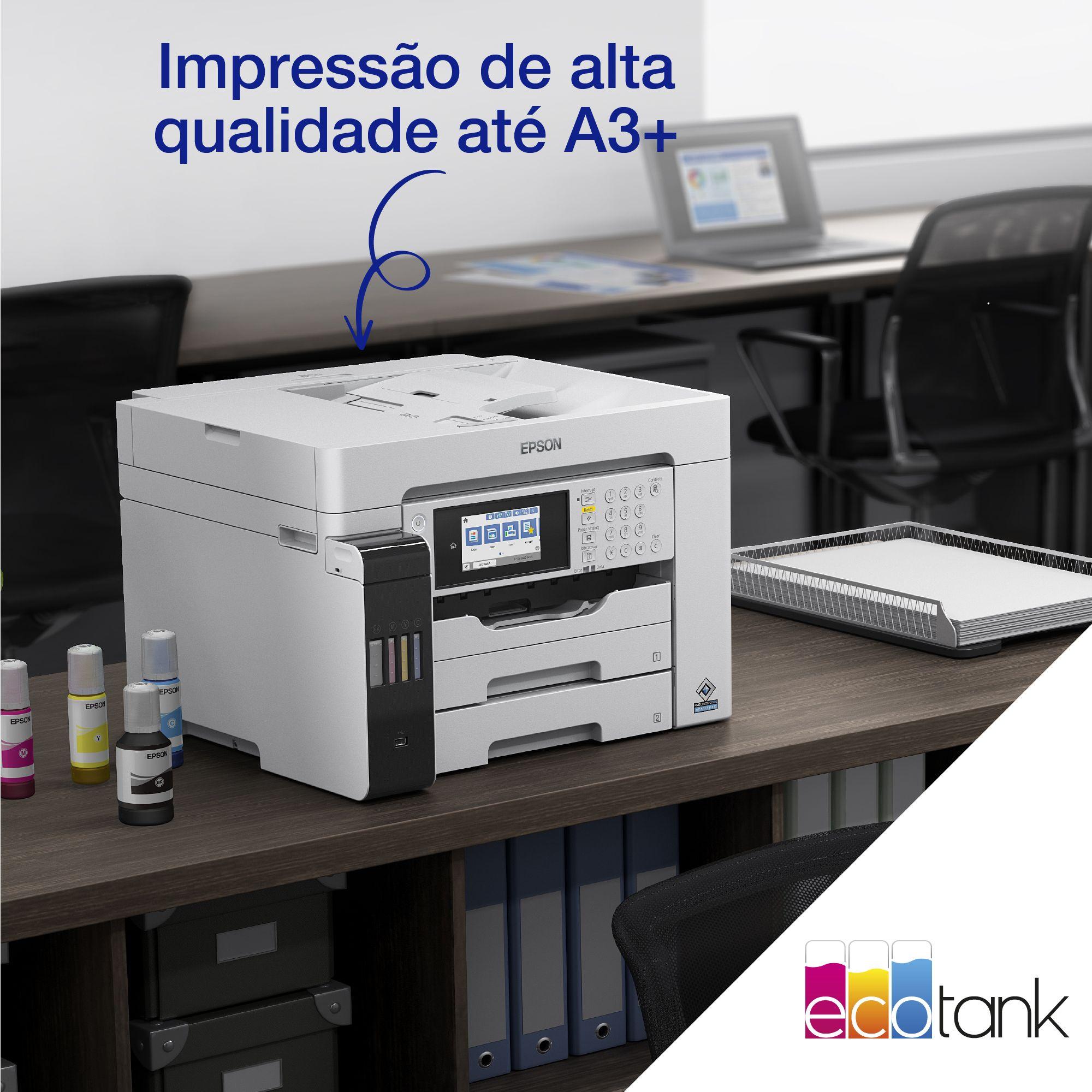 Impressora Multifunções EPSON EcoTank Pro ET-16685 (A3 - Impressão a cores - 250 folhas - Branco) — miniatura 10