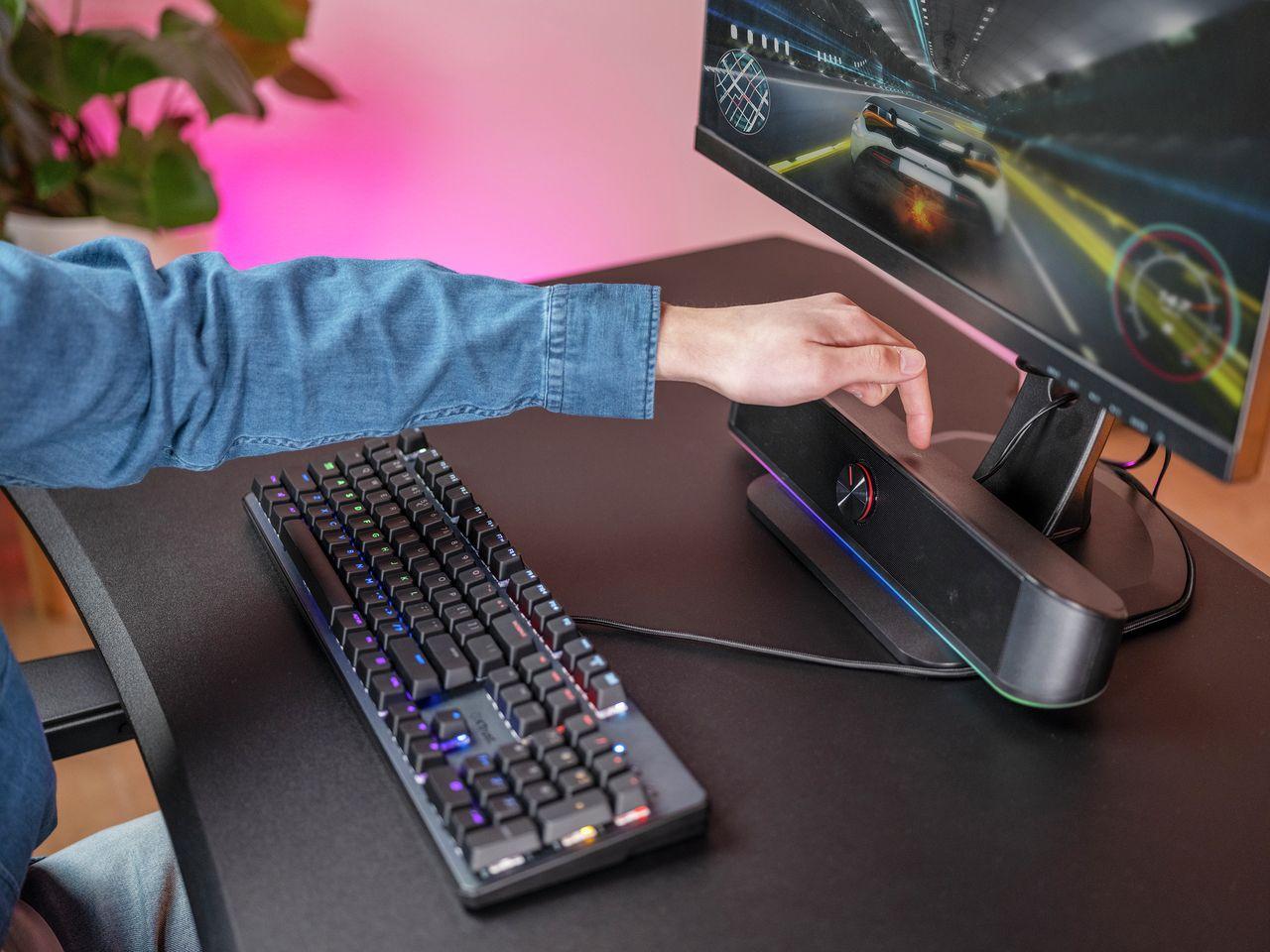 Barra de Som TRUST GAMING GXT 619 Thorne (Com fios - 6 W - 2.0 canais - Preto) — miniatura 10