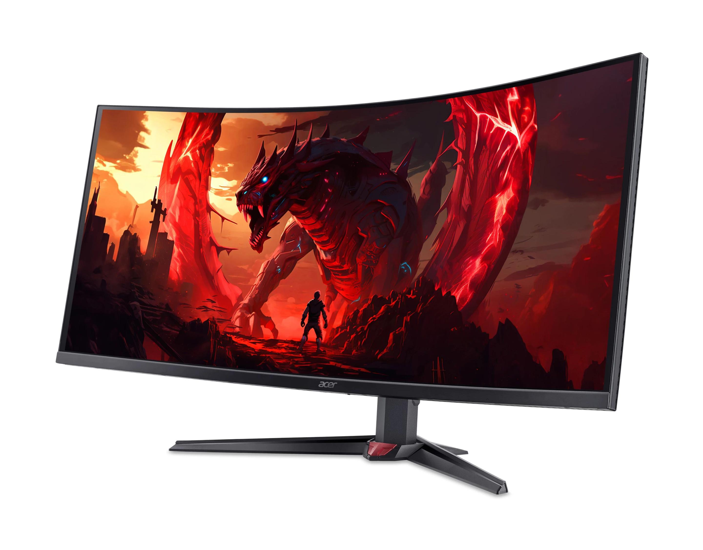 Monitor Gaming ACER Nitro XZ403CKRb (39,7" - VA - 360 Hz - Preto) — miniatura 3