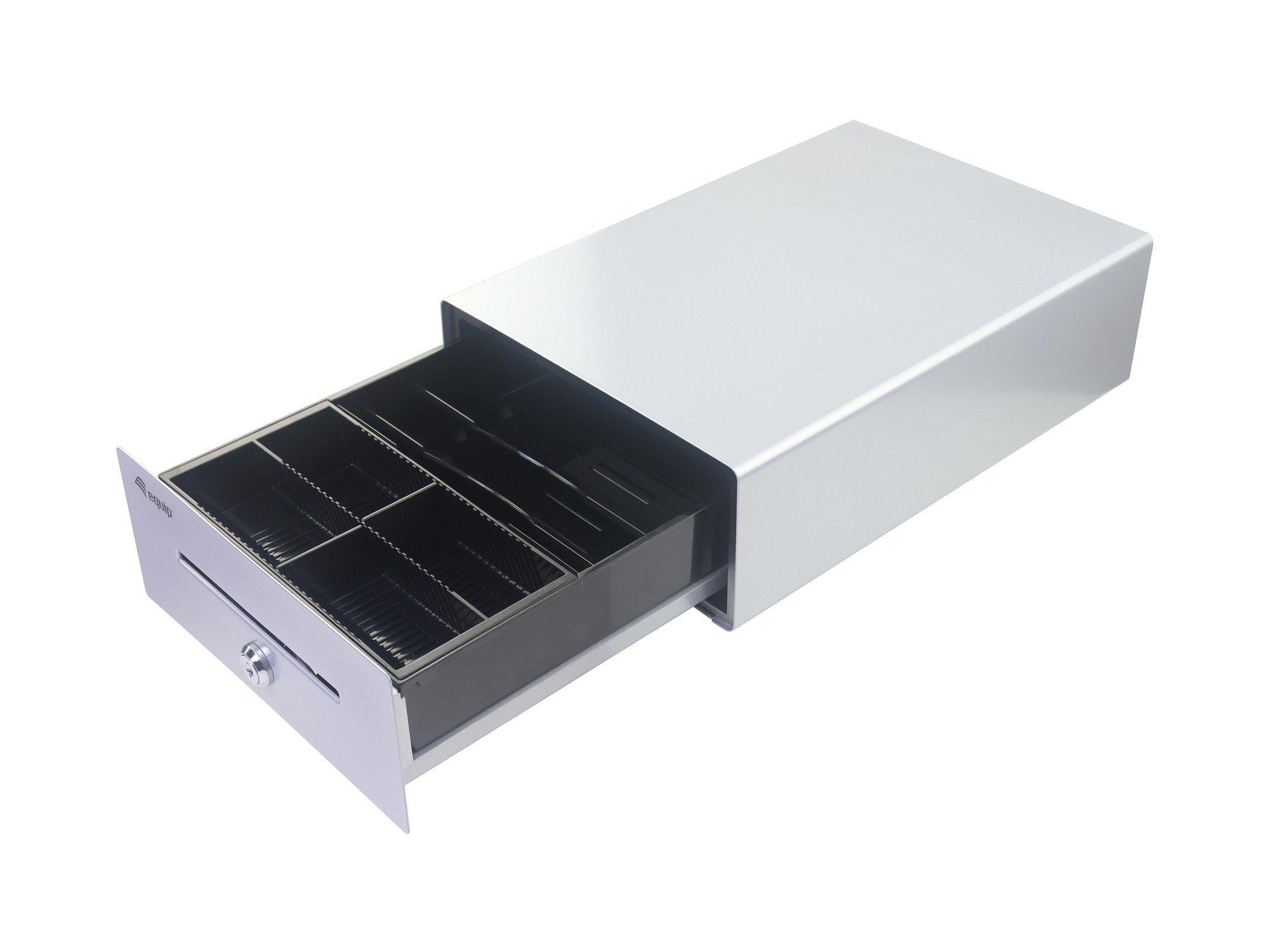 Gaveta de Dinheiro EQUIP 351012 (Manual e Automática - 230 x 338 x 110 mm - Prateado) — miniatura 6