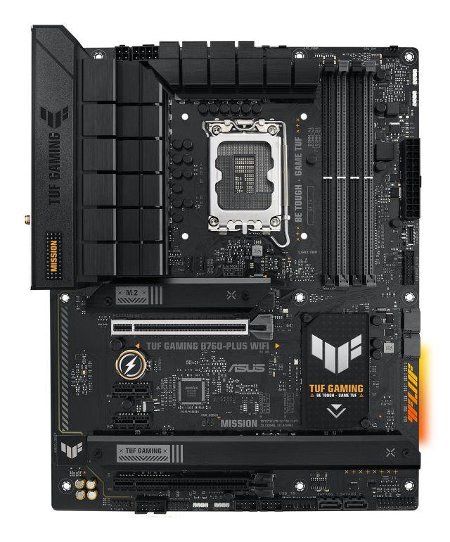 Motherboard ASUS TUF Gaming B760-PLUS WIFI (LGA 1700 - ATX - Duplo canal - Preto)