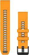 Bracelete GARMIN QuickFit 010-13392-05 (Bracelete para smartwatch - Laranja Spark Orange/Grafite - Silicone - Laranja/Grafite)