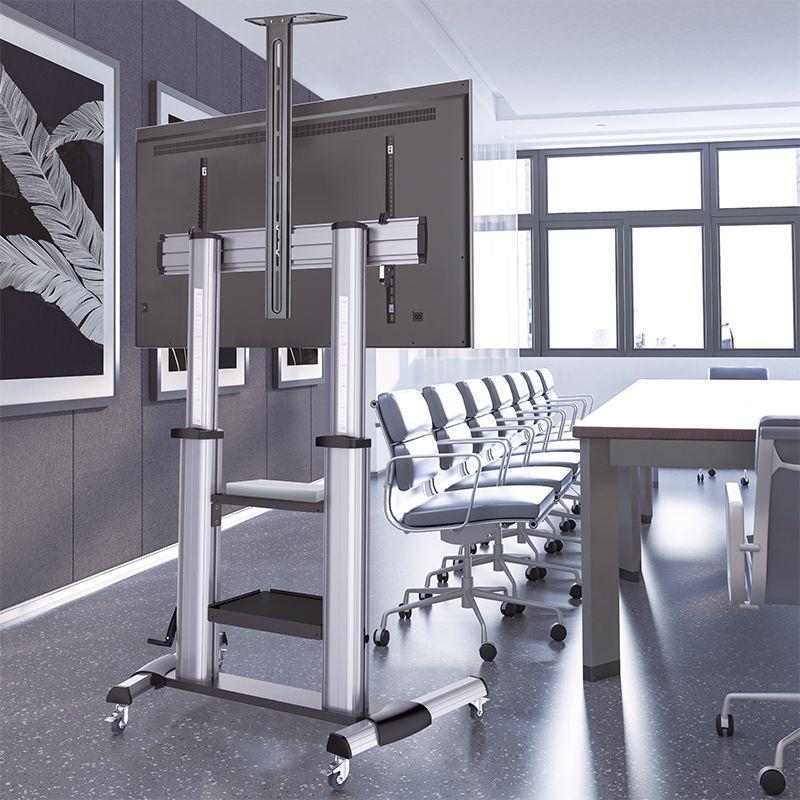 Suporte de Chão para Ecrã LOGILINK BP0084 (60-100" - VESA 1000x600 - Preto e Cinzento), miniatura 6